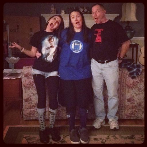 Just a little weirdness... runs in the family