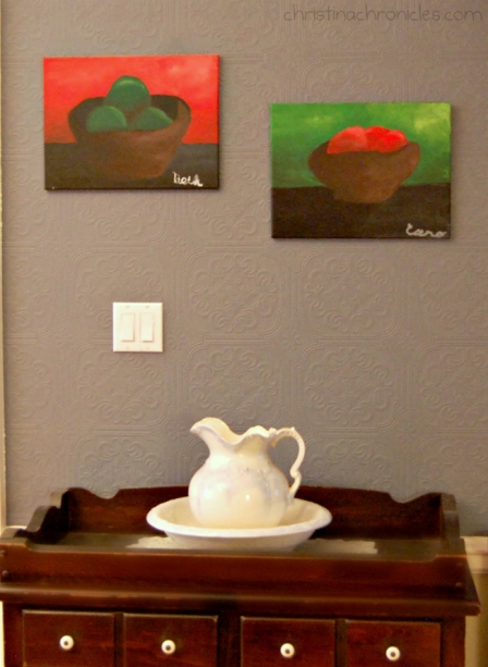 fruit bowl paintings